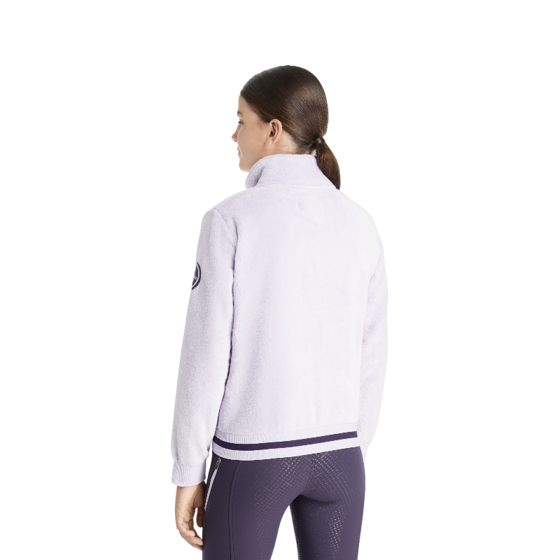 Lemieux - Veste polaire enfant Young Rider Libby lilac | - Ohlala