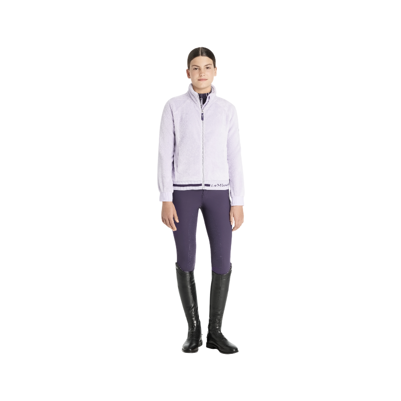 Lemieux - Veste polaire enfant Young Rider Libby lilac | - Ohlala