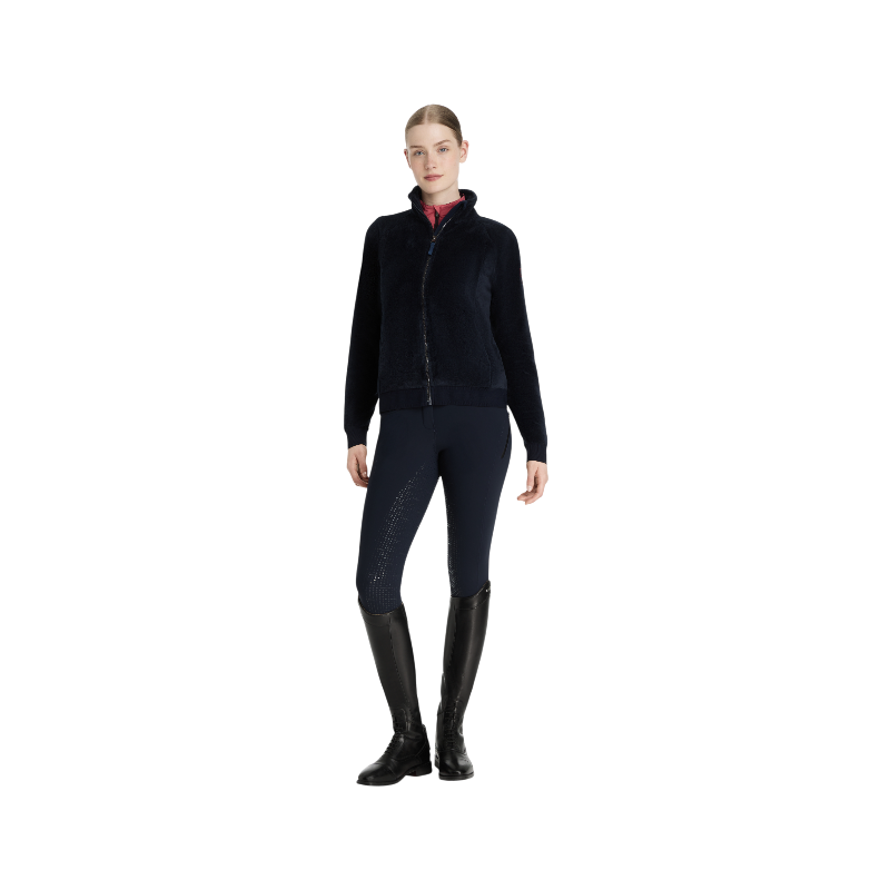 LeMieux - Veste polaire zip intégral femme Liberty marine | - Ohlala
