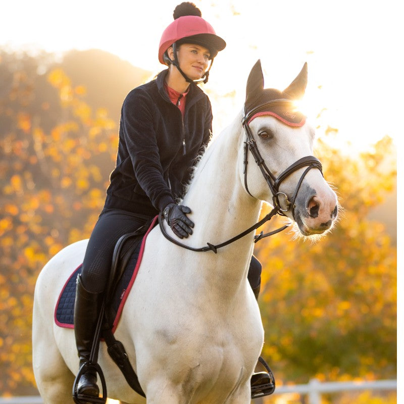 LeMieux - Veste polaire zip intégral femme Liberty marine | - Ohlala