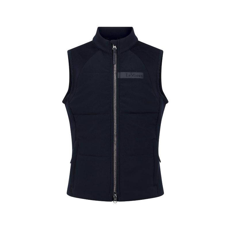 Lemieux - Veste sans manches d’entraînement enfant Young Rider Pammy marine | - Ohlala