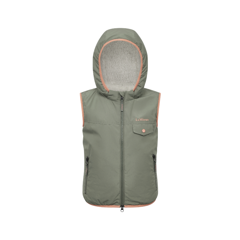Lemieux - Veste sans manches enfant Mini George rosemary | - Ohlala