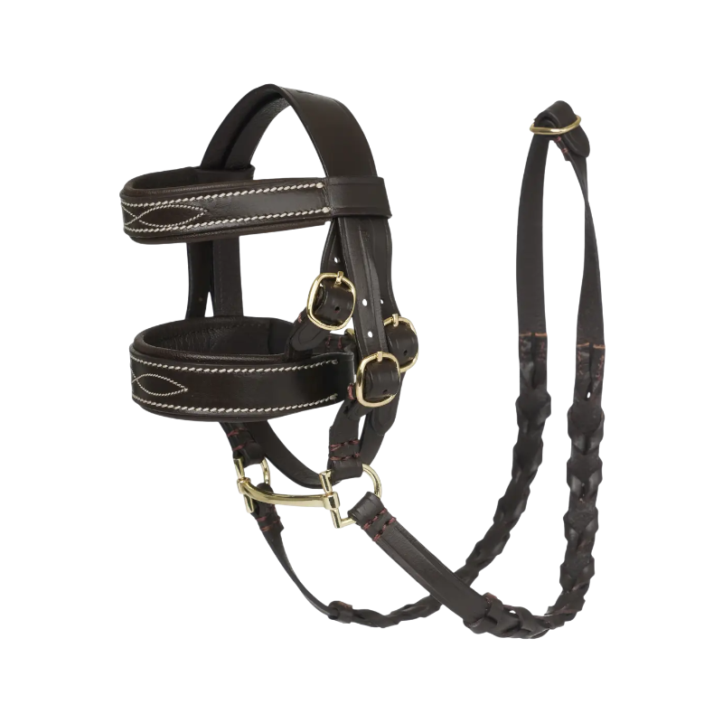 Lemieux - Bridon pour Toy Pony Hunter marron | - Ohlala