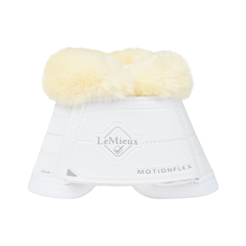 Lemieux - Cloches Motionflex avec fourrure blanc/ naturel | - Ohlala