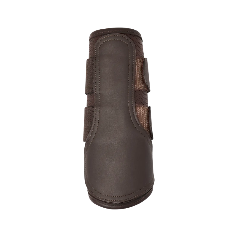 Lemieux - Guêtres fermées souples Capella cuir marron | - Ohlala