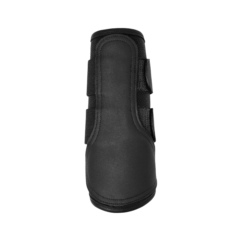 Lemieux - Guêtres fermées souples Capella cuir noir | - Ohlala