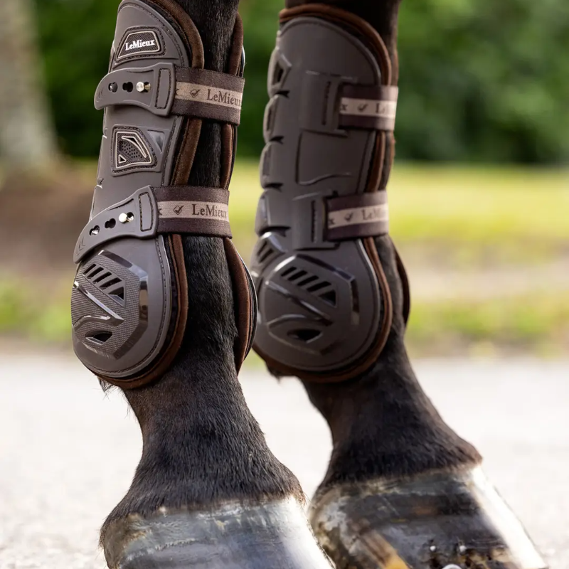 Lemieux - Guêtres ouvertes Motion Cool marron | - Ohlala