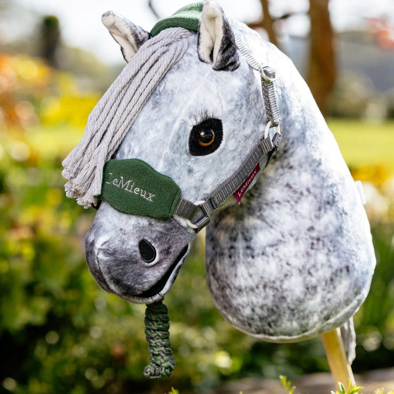 Lemieux - Licol et longe pour Hobby Horse Vogue hunter green | - Ohlala