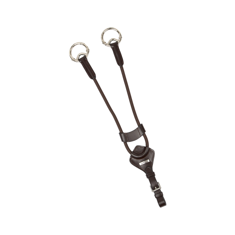 Lemieux - Martingale élastique marron/ argent | - Ohlala