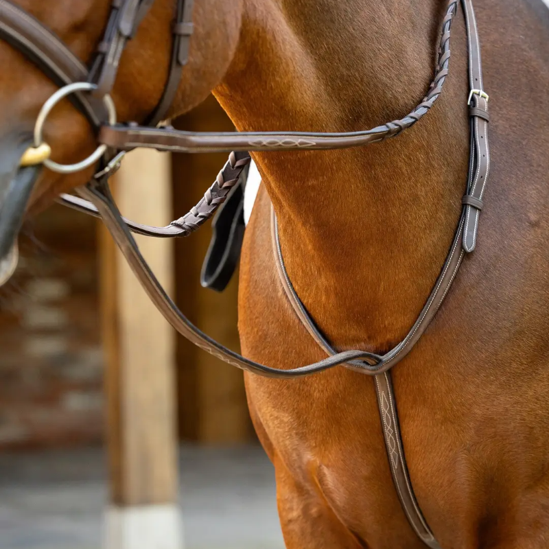 Lemieux - Martingale fixe Hunter havane/ argent | - Ohlala