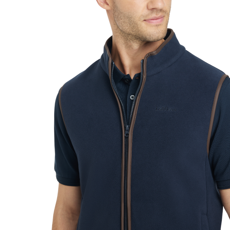 LeMieux - Gilet sans manches homme Fleece marine
