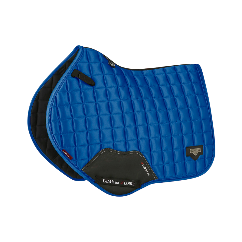 Lemieux - Tapis de selle Square Close Contact Loire Classic benetton blue | - Ohlala