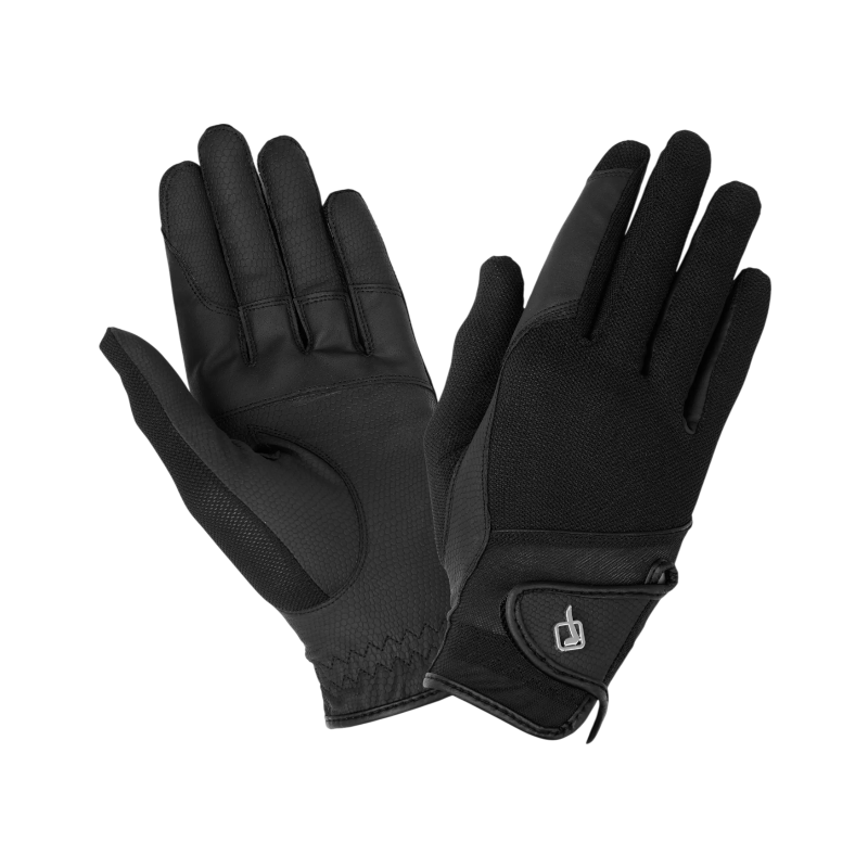 Lemieux - Gants d'équitation Pro Mesh noir | - Ohlala