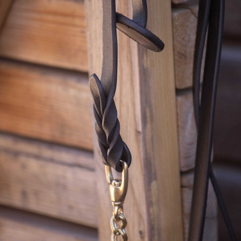 Paddock Sports - Longe présentation noir | - Ohlala