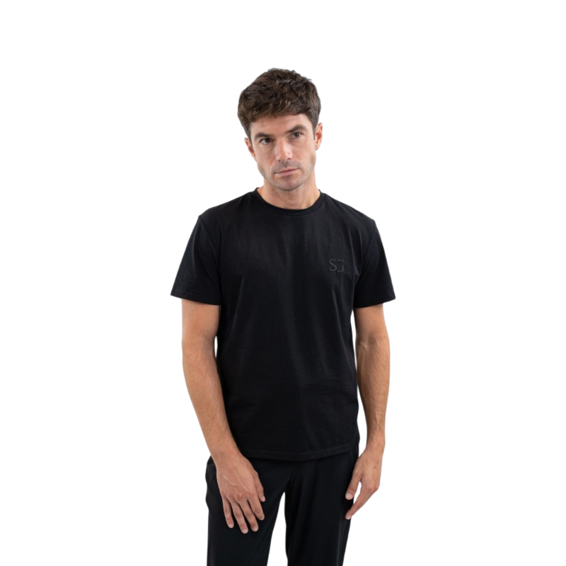 SG - T-shirt à manches courtes unisexe Lucky noir | - Ohlala