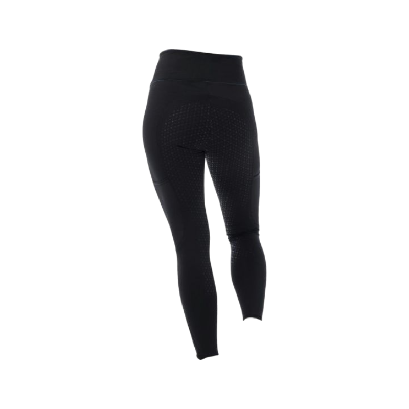 Equithème - Legging d'équitation femme full grip Lyly noir