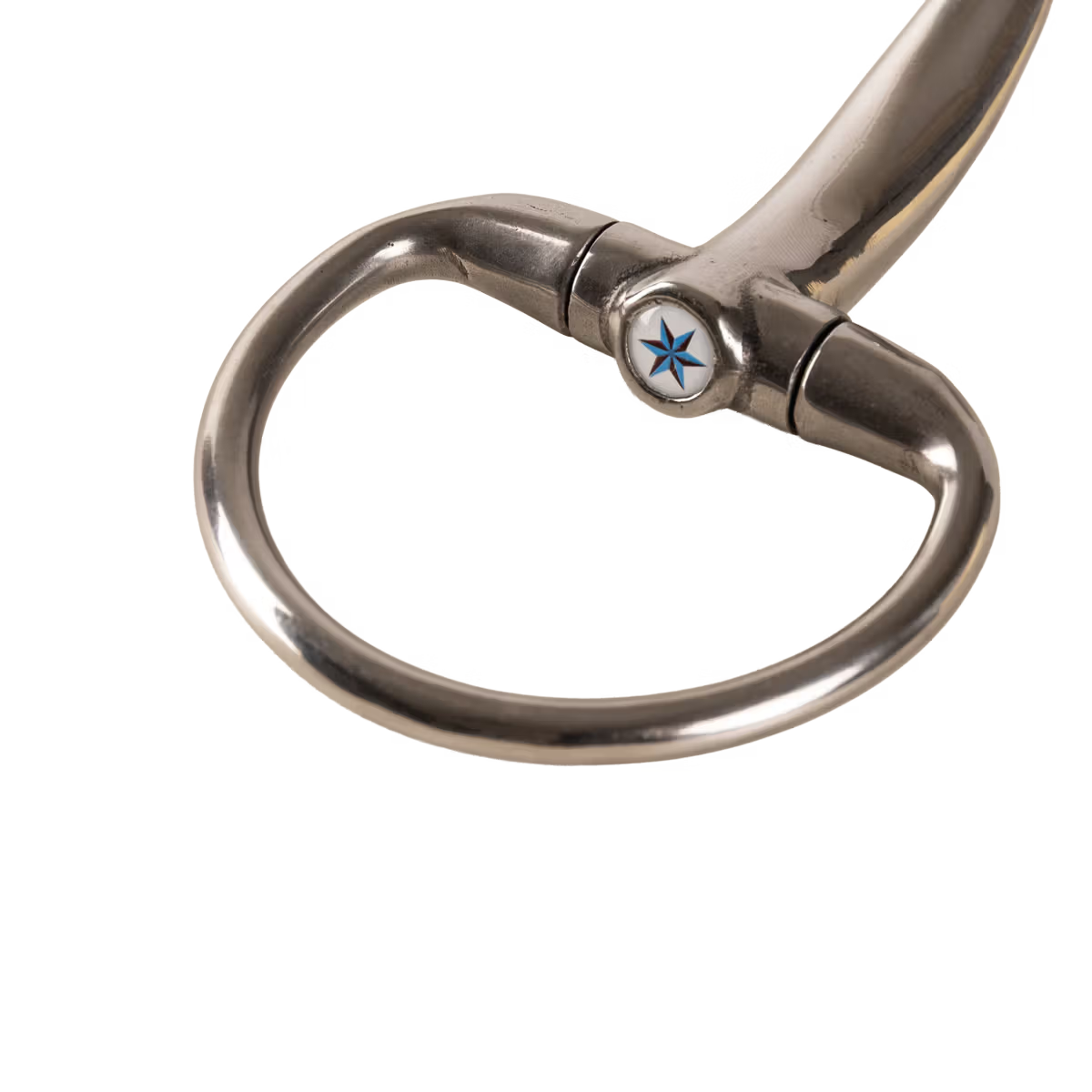 Velari  - Mors à olive simple brisure en acier inoxydable 16mm