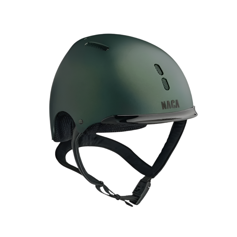 NACA - Casque d'équitation Gravity S sans visière mat vert