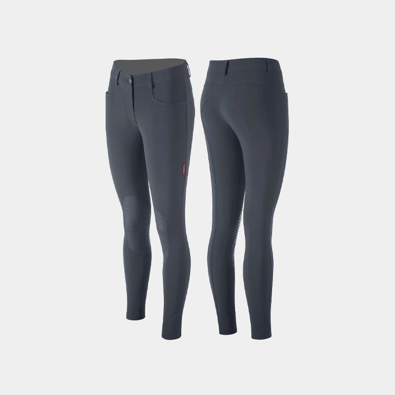 Animo Italia - Pantalon d'équitation femme Nakita gris | - Ohlala