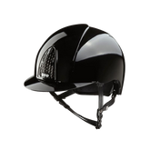 KEP - Casque d'équitation Smart polish noir visière standard | - Ohlala