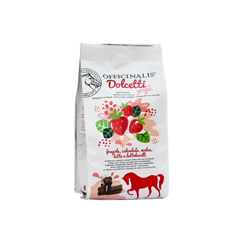 Officinalis - Friandises pour chevaux fraise soucis et mauve 700g