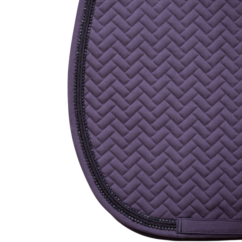 Paddock Sports - Tapis de selle Poppy marine | - Ohlala