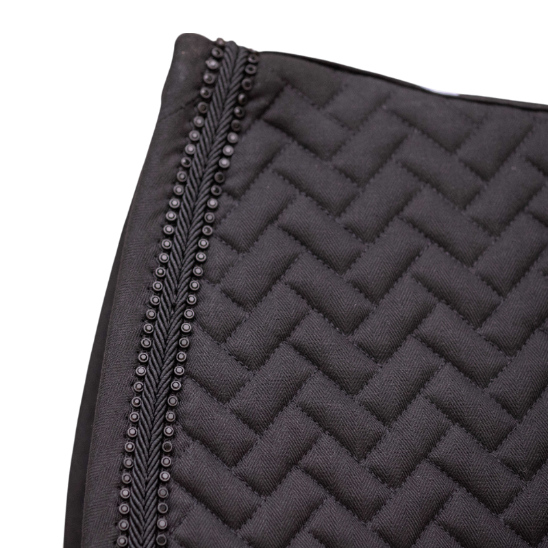 Paddock Sports - Tapis de selle Poppy noir | - Ohlala