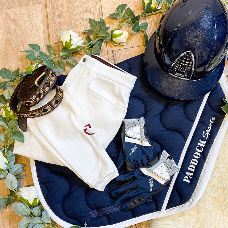 Cavalleria Toscana - Pantalon d'équitation homme Grip blanc | - Ohlala