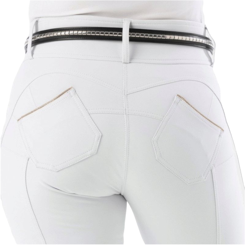 Equithème - Pantalon push up Bella blanc | - Ohlala