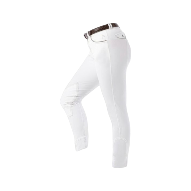 Equithème - Pantalon d'équitation femme Verona blanc