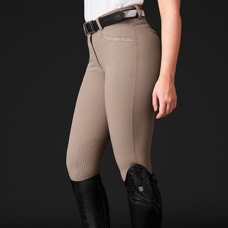 Mountain Horse - Pantalon d'équitation femme Ester Taupe | - Ohlala