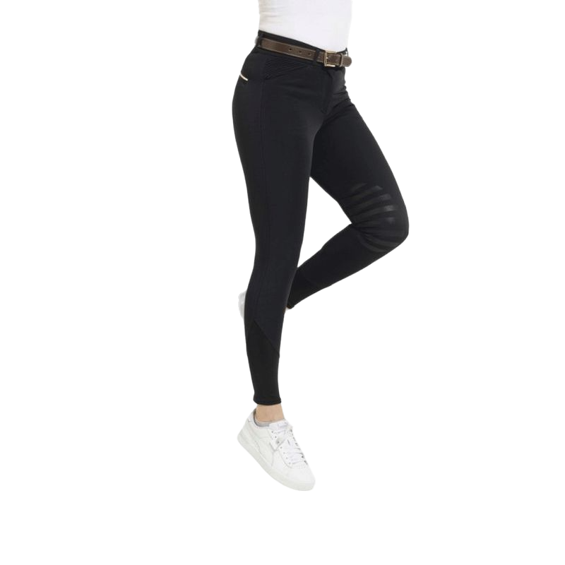 Equithème - Pantalon d'équitation femme Josephine noir | - Ohlala