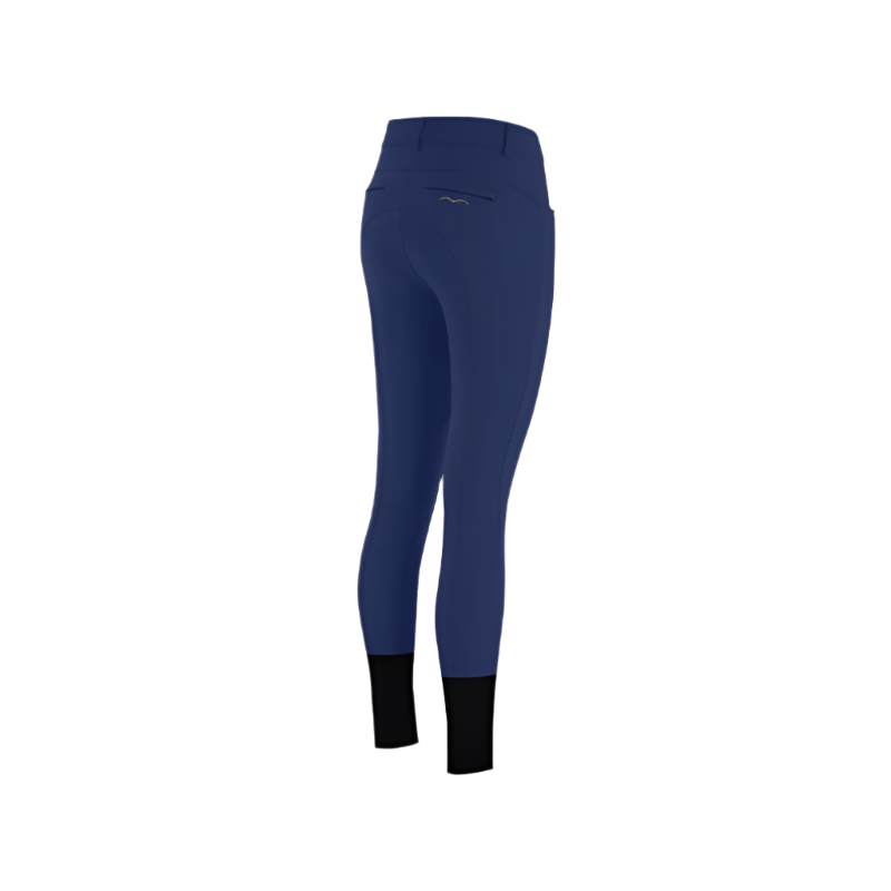 Animo Italia - Pantalon d'équitation femme avec grip AGS Noa bleu sera