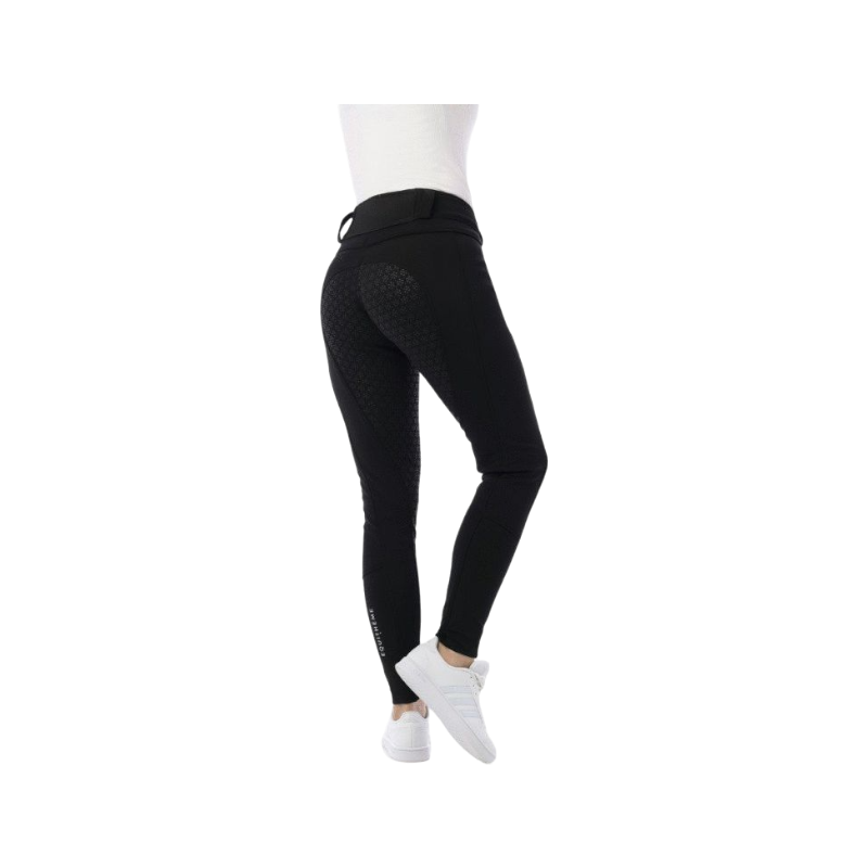 Equithème - Pantalon d'équitation femme softshell Kitzhbuhl noir