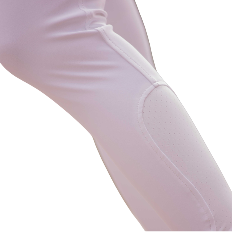 Pénélope - Pantalon d'équitation femme Sybille blanc | - Ohlala