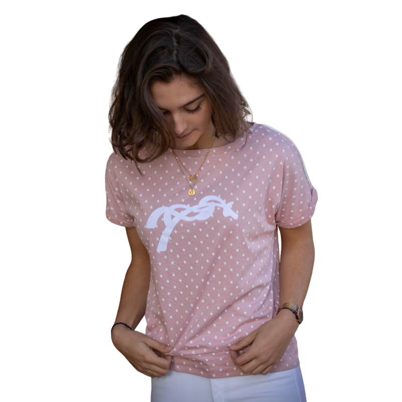 Pénélope - T-shirt femme Poppy nude