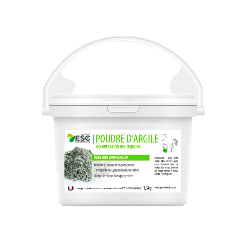 ESC Laboratoire - Poudre d’argile récupération tendons 1 kg | - Ohlala