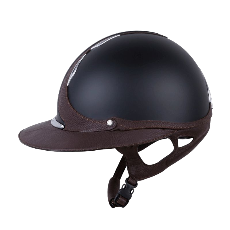 Antarès Sellier - Casque Référence Visière Eclipse noir/ marron | - Ohlala