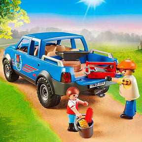 Playmobil - Maréchal-ferrant et véhicule | - Ohlala
