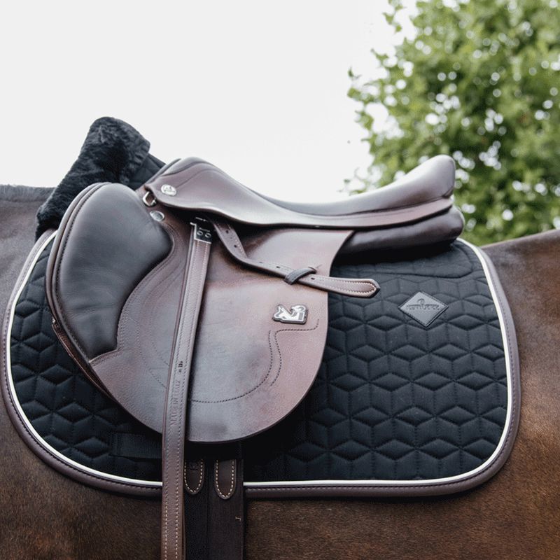 Kentucky Horsewear - Tapis de selle Skin Friendly noir | - Ohlala