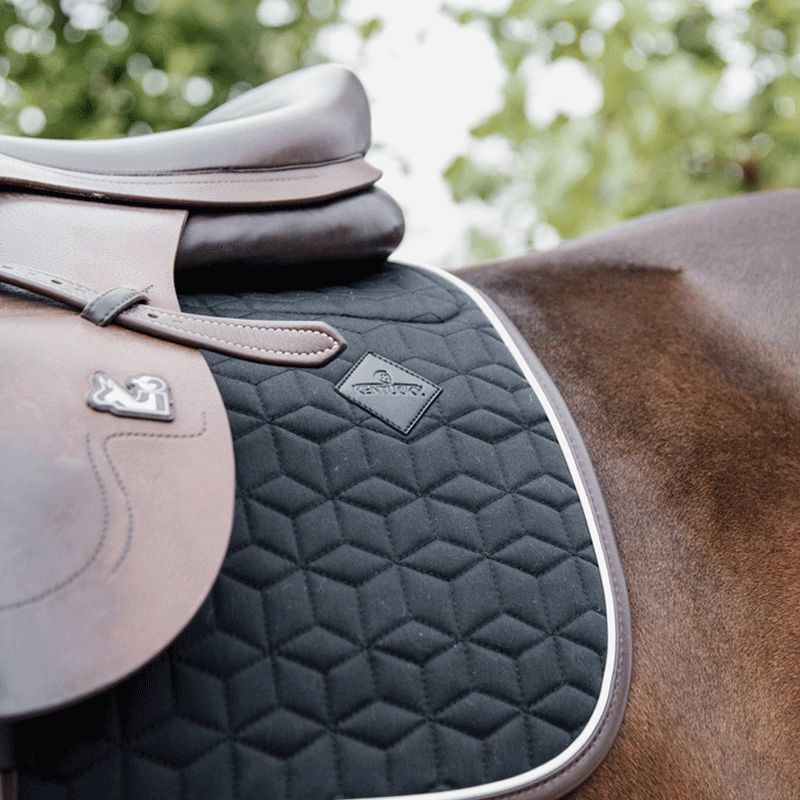 Kentucky Horsewear - Tapis de selle Skin Friendly noir | - Ohlala