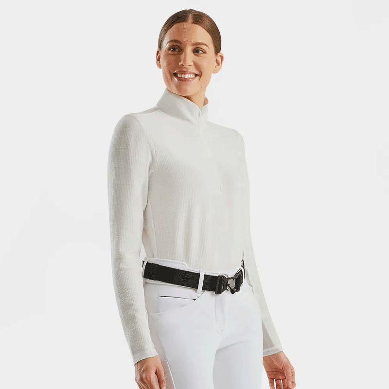 Horse Pilot - Baselayer femme Suntech 2021 blanc | - Ohlala