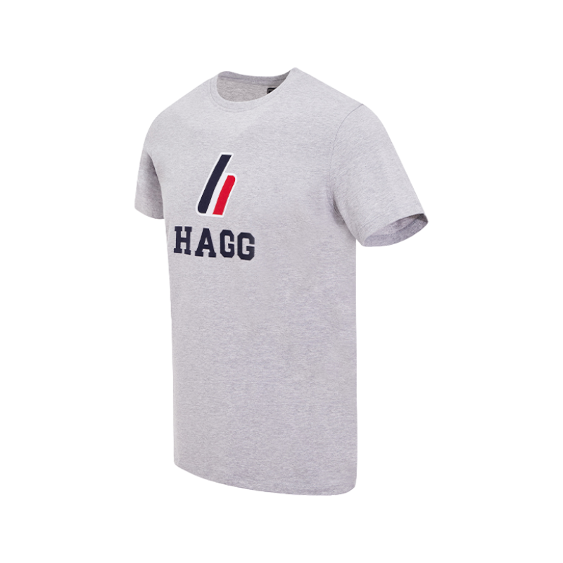 Hagg - T-shirt manches courtes homme gris