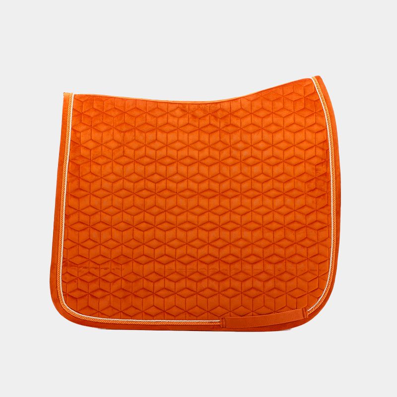 Kentucky Horsewear - Tapis de dressage Velvet Orange | - Ohlala