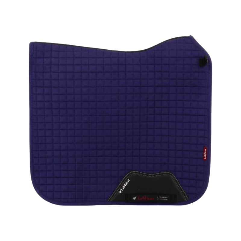 LeMieux - Tapis de dressage Suede Square ink blue | - Ohlala