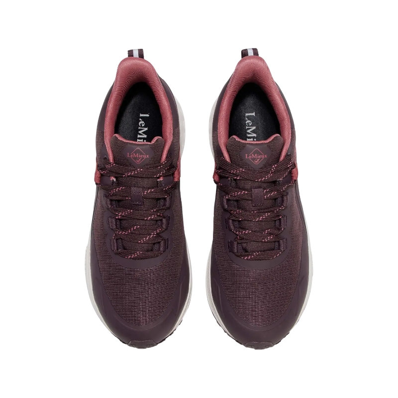 Lemieux - Women's waterproof sneakers Trax Viva damson 