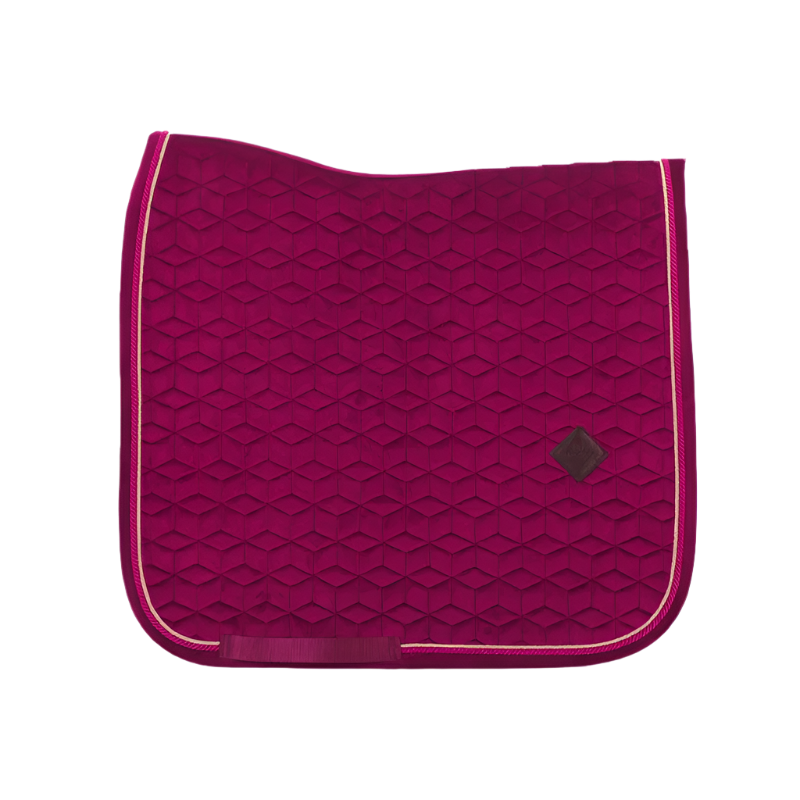 Kentucky Horsewear - Tapis de dressage Velvet Fuchsia