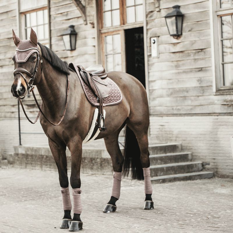 Kentucky Horsewear - Tapis de selle Velvet Jumping Parme | - Ohlala