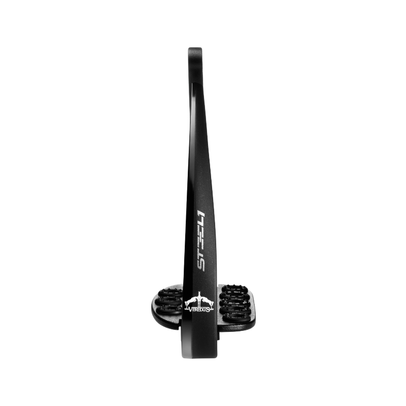 Veredus - Etriers de sécurité Vita Stirrup Steel 1 Dark noir | - Ohlala