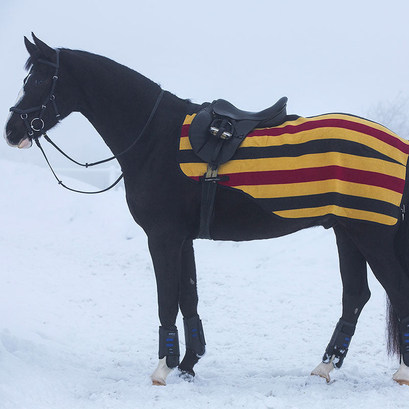 Horseware - Couvre-reins polaire Rambo jaune | - Ohlala